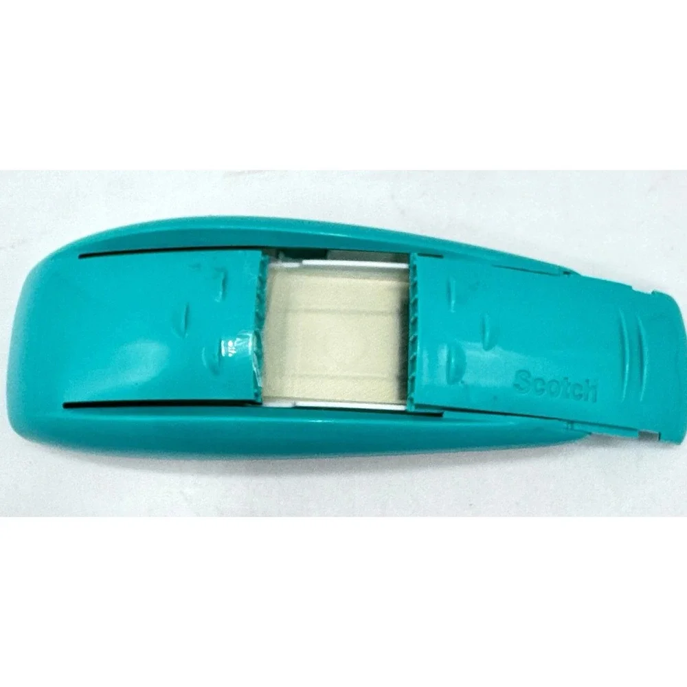Scotch Pop-Up Tape Handband Dispenser Teal Wrist Holder With Tape 3M